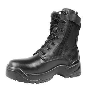 Bottes de <span class=keywords><strong>combat</strong></span> unisexes beiges avec bouches d'aération et fermeture éclair latérale Bottines d'été de haute qualité avec doublure en maille Style désert - Product Image 4