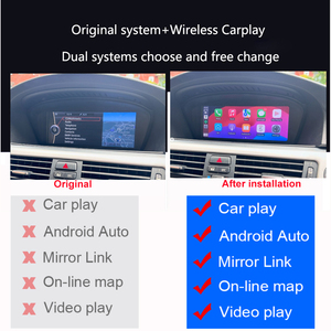 Không dây Apple Carplay Android Auto CCC cho <span class=keywords><strong>BMW</strong></span> 1 2 3 4 5 6 Series X1 X3 X4 X5 X6 mini M3 M4 M5 Z4 mirrorlink Airplay <span class=keywords><strong>Navigation</strong></span> - Product Image 3