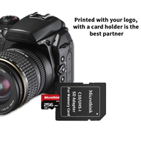 Carte Micro TF SD Microthink originale 16 Go 32 Go 64 Go 128 Go 256 Go Classe 10 U1 A1 pour smartphone, tablette, appareil photo