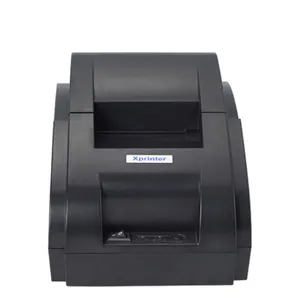 Xprinter impressora de bilhete móvel, porta usb de 58mm bt, impressora térmica receptora para smartphone de superfício e restaurante