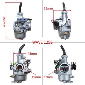 Carburador Kei Hin Hon Da Wave125S personalizable al por mayor Wave125R ANF125 Innova <span class=keywords><strong>Karisma</strong></span> Supra X 125 16100-KPH-883 - Product Image 2