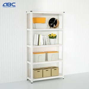 Étagère <span class=keywords><strong>en</strong></span> acier à barres rainurées 180 cm x 90 cm x 40 cm, sans boulons, pour entrepôt, <span class=keywords><strong>garage</strong></span>, rangement - Product Image 1