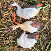 Décoy de chasse pliable en caoutchouc souple EVA, simulation d'oie égyptienne, pour jardin et aménagement paysager