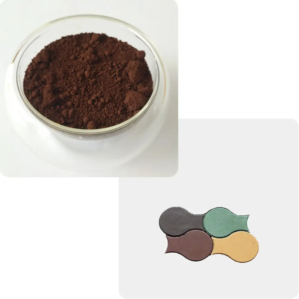 acid stain concrete iron oxide brown for paving colorant