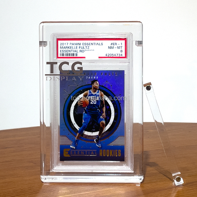 TCG Wholesale Acrylic  Graded Card Case Clear Magnetic Acrylic Display Case for BGS SGC CGC Grading Card Protector Case