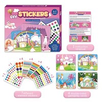 Pegatinas Infantiles al por Mayor, Tablero de Dibujo Decorativo, Pegatinas de Simulación para Niñas, Adornos para Casa de Juegos