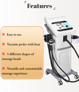Massageador Profissional Turbo Vacuum <span class=keywords><strong>G8</strong></span> com Suporte para os Pés, Máquina de Massagem para Perda de Peso e Vibração Muscular - Product Image 5