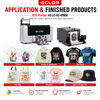 Impresora DTF A3 GC-A3 XP600 30cm / A3 2xXP600 para Impresión por Transferencia de Calor en Camisetas y Prendas, Máquina de Impresión Digital