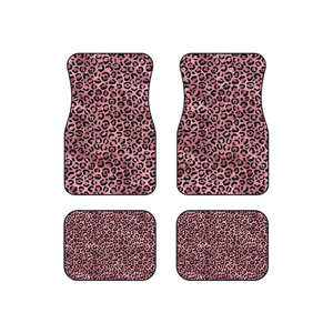 <span class=keywords><strong>Tapis</strong></span> de voiture personnalisé en polyester à imprimé léopard rose pour SUV/camion, <span class=keywords><strong>tapis</strong></span> de sol de 8 mm d'épaisseur, design de dessin animé - Product Image 3