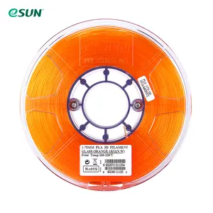 ESUN Pla Trong Suốt Filament 3d Pla 1Kg 1.75 PLA Filament 1KG Filament Cho Máy In 3d
