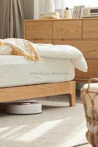 F8016 Cama de Madera Tatami Estilo Nórdico Minimalista de Roble Macizo para Dormitorio - Product Image 5