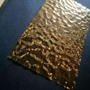 201 Ss 430 304 pannello di parete acqua increspatura martellata <span class=keywords><strong>lamiera</strong></span> di acciaio inossidabile - Product Image 2