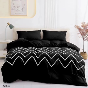 Bộ Ga Giường Thiết Kế Thêu Vải Bông Sợi Nhỏ <span class=keywords><strong>Polyester</strong></span> Mới 2022 4 Chiếc Vỏ Chăn Lông Vịt Bán Sỉ - Product Image 5