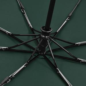 23 inch 8 tấm ba gấp du lịch nhỏ gọn tự động mở và đóng ô với khóa xử lý - Product Image 5