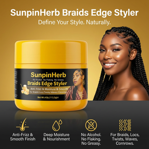 Cera para Trenzas Honey Extra, Fijación Duradera, Cera para Peinar Locs y Twists, Fijación Fuerte, Anti-Frizz, Hipoalergénica para el Cabello - Product Image 5