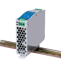 NDR-75 120 240 seri 75 480 120 240 W, 12V/24V/48V AC-DC PSU DIN rel SMPS asli berarti beralih dengan baik catu daya dengan led