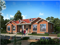 Villa en acier léger favorable à l'environnement d'installation rapide pour la construction à la maison rêveuse