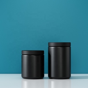 Tùy Chỉnh Vòng Nhựa Màu Đen Lọ Có Nắp Đậy Pet <span class=keywords><strong>Container</strong></span> Cho Thực Phẩm Protein Bột <span class=keywords><strong>HDPE</strong></span> Lưu Trữ Lọ - Product Image 6