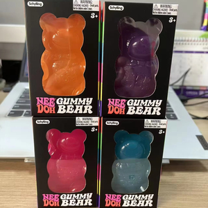 Needoh Premium Soft Bear Candy Series, Juguete Sensorial de Compresión de Rebote Lento para el Manejo del Estrés - Product Image 1