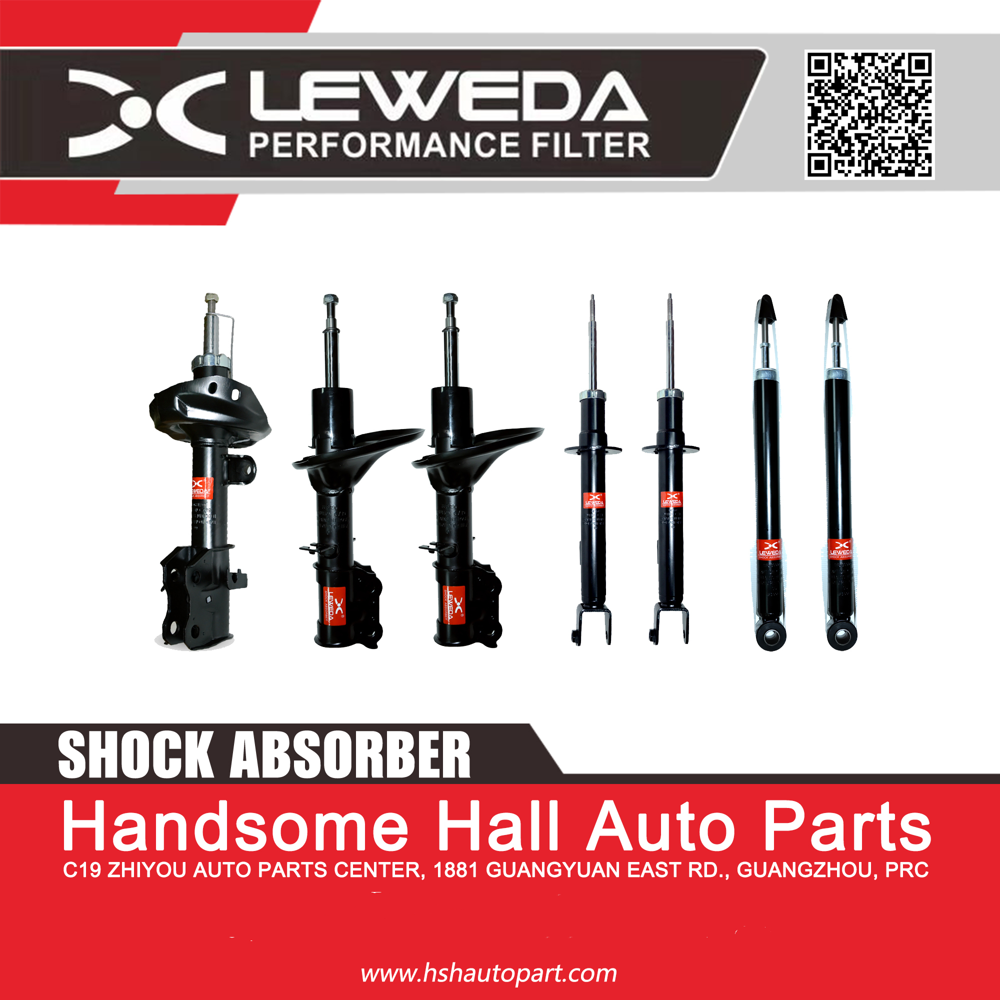 Aki松 Shock Absorber for Toyota Wish Zne1 2WD 341375 - Auto