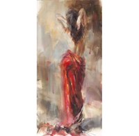Nouveau sexe filles dos danse peinture à l'huile femmes nues toile peinture au salon