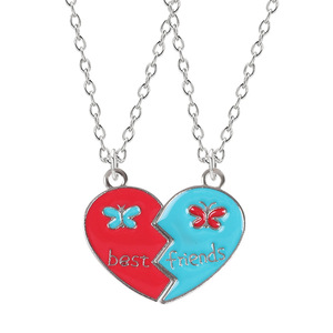 Collane dell'Amicizia '<span class=keywords><strong>Amici</strong></span> per Sempre' con Ciondolo a Cuore Spezzato Magnetico Arcobaleno per Coppie e Migliori <span class=keywords><strong>Amici</strong></span> - Product Image 5
