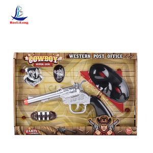 Ragazzo di moda con la plastica manetta per feste giocattolo per bambini occidentale giocattolo da <span class=keywords><strong>cowboy</strong></span> <span class=keywords><strong>pistole</strong></span> - Product Image 2