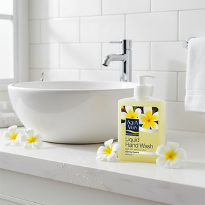 AquaVera 500ml Spring Flowers Collection Jabón líquido antiséptico a base de agua para lavar a mano para adultos Producto de inodoro a base de químicos - Product Image 3