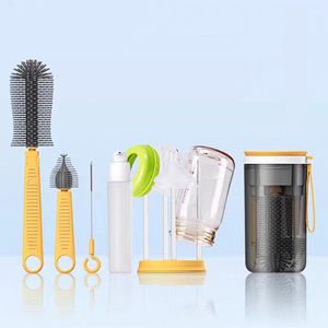 Limpiador que ahorra espacio para pezón de bebé, chupete, taza, bolsa de <span class=keywords><strong>pañales</strong></span> de paja, guardería, coche, viaje - Product Image 1