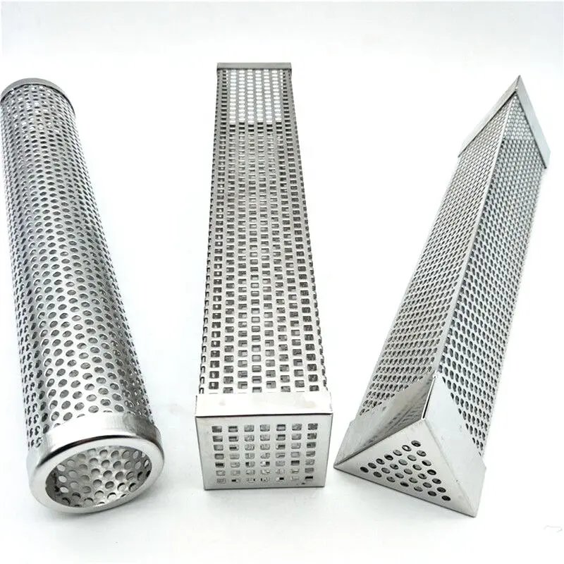 6" 12" stainless steel 304 sheet perforated filter mesh tube