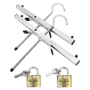 Khóa thang mái liền khối bằng gang với dịch vụ cắt cho chống trộm xe hơi - Product Image 2