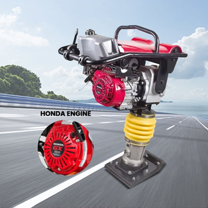 Xăng Powered tác động rammer compactor động cơ điện đất rung nhảy rammer hcr80 80kg - Product Image 1