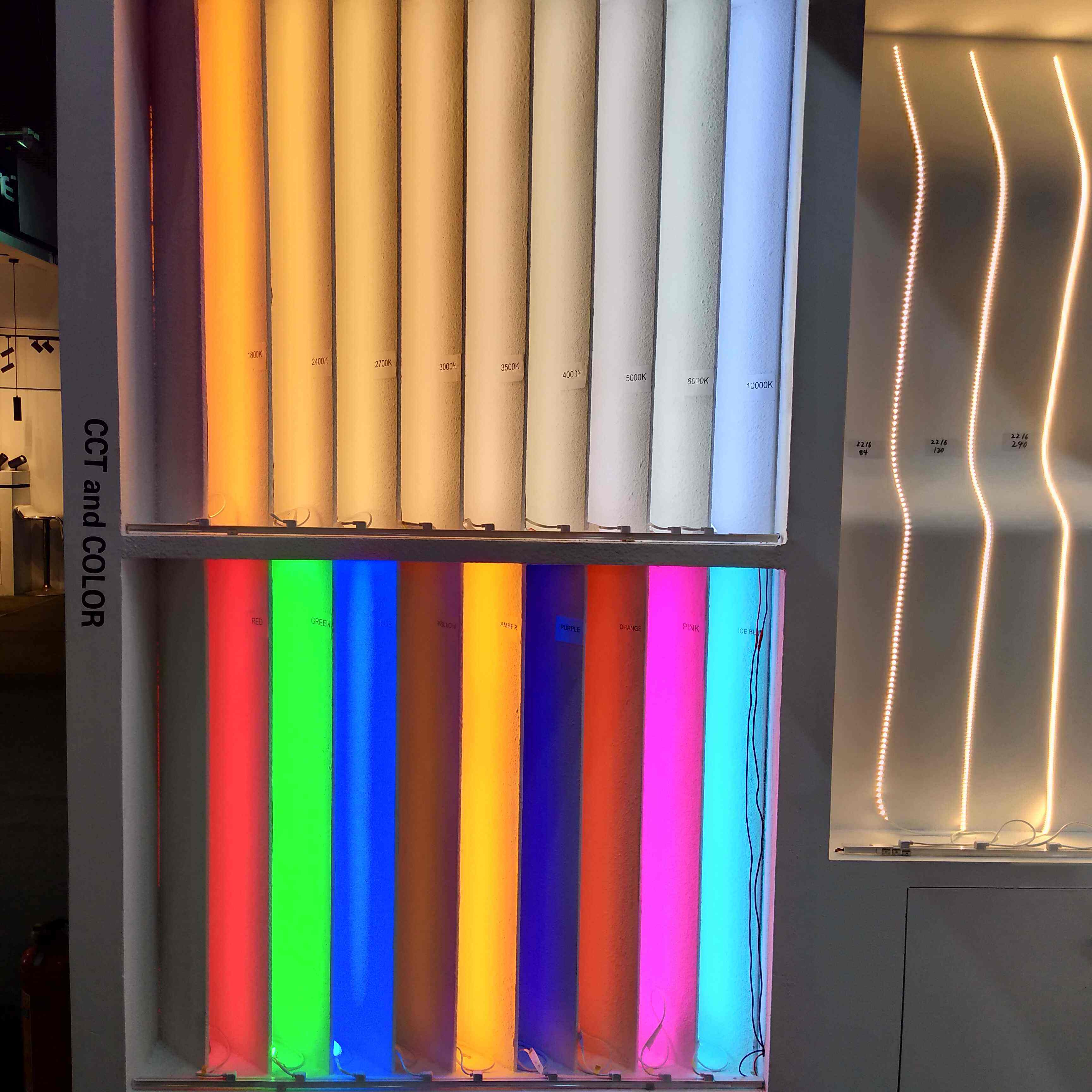 3000K+6500K   3000K มากกว่า 6500K