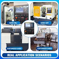 Controlador CNC de Alta Gama y Nuevo Diseño de 2 Ejes para Torneado SZGH-1080TC-2 con Pantalla de 10 Pulgadas para Tornos
