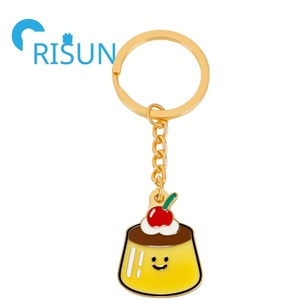 Llavero Personalizado de Metal para Pudín de Pudín, Llavero de Pudín de Navidad, Llavero de Purin - Product Image 2