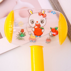 Le plus populaire : Marteau gonflable en PVC, petite cloche couinante, claquettes à main pour enfants et adultes, jeu de fête amusant pour tous les âges - Product Image 6