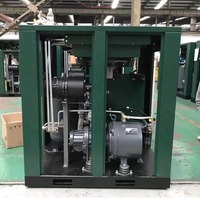 Compresseur d'air à vis Kaishan pour série LG, 8 bar, 10 bar, 13 bar, alimentation CA industrielle, méthode de refroidissement par air, moteur à roulement