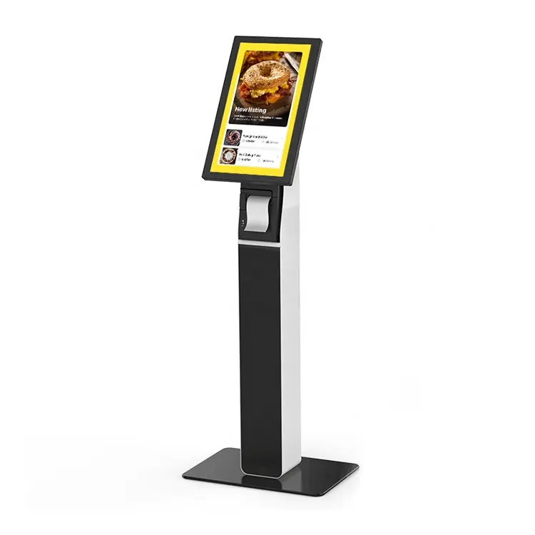 Jogo interativo para kiosks, kiosk interativo personalizado de 21.5 polegadas para pagamento de conta