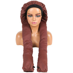 <span class=keywords><strong>Bonnet</strong></span> de nuit respirant 2-en-1 pour tresses longues avec logo personnalisé pour femmes - Product Image 6