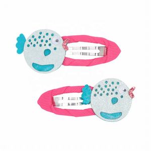 Nuevo Pasador de Pelo de Tela con Diseño de Princesa de Dibujos Animados Coreanos, Pasador Lateral para Bebé, Accesorio para Fiesta de Sirena - Product Image 6