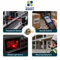 Diode laser rouge SHARP GH06610A2KC 660nm 10mW TO-56 avec moniteur PD pour affichage de code-barres par capteur