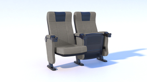 Silla de Cine Moderna y Profesional Diseñada para Salas de Cine Comerciales, Estructura de Acero Resistente, Fácil Mantenimiento, EVOSEATING EVO5604T - Product Image 3