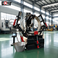 Machine à cintrer les tôles CNC à 4 rouleaux BOST Heavy-Duty W12 |   Outil de pliage de tôles en acier doux de 3000 mm pour la fabrication industrielle de métaux