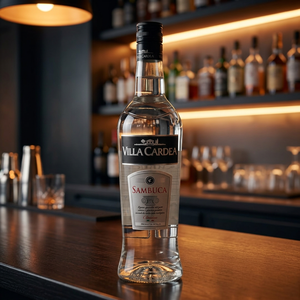 Liqueur d'anisette italienne de haute qualité Sambuca Villa Cardea 38% d'alcool Blanc 0,70 L - 6 bouteilles par boîte - Product Image 3