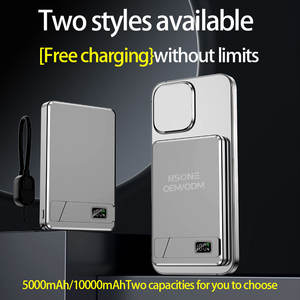 Banque d'alimentation USB-C en acier pour téléphone, banque d'alimentation magnétique portable sans fil ultra-fine 20000 mAh LF18 - Product Image 4