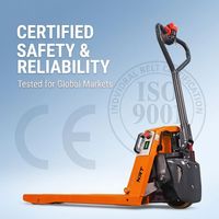 Montacargas Eléctrico Profesional NB20L01LD con Capacidad de 2000 kg, Batería de Litio de 48 V/10 Ah, Transpaleta Eléctrica para Uso Industrial