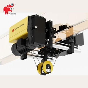 Offre Spéciale 2T 3T 3.2T 5T 6T <span class=keywords><strong>10T</strong></span> 6M 9M 12M 18M palan électrique européen voyageant palan à câble électrique pour levage de grue - Product Image 3