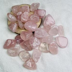 Pietre preziose naturali all'ingrosso espositore di pietre di caduta di cristallo di quarzo <span class=keywords><strong>rosa</strong></span> <span class=keywords><strong>rosa</strong></span> lucido per la decorazione - Product Image 6