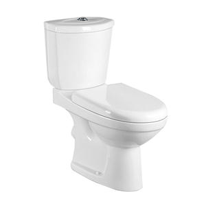 Inodoro moderno de cerámica Siamedly de dos piezas para hotel, artículos sanitarios de doble descarga para baños, inodoro de diseño dividido sudamericano - Product Image 2