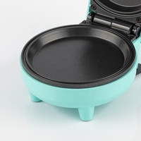 WndSeven Mini gaufrier à contrôle automatique de la température Sandwich Grill Grille-pain antiadhésif pour usage domestique Presse électrique